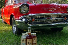 Another photo of my 57 Chevy as part of our whiskey ad