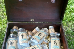 Arrgghh!  A chest of moonshine