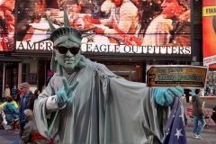 Fun in New York City with Statute of Liberty