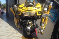 Transformer promo in Vegas