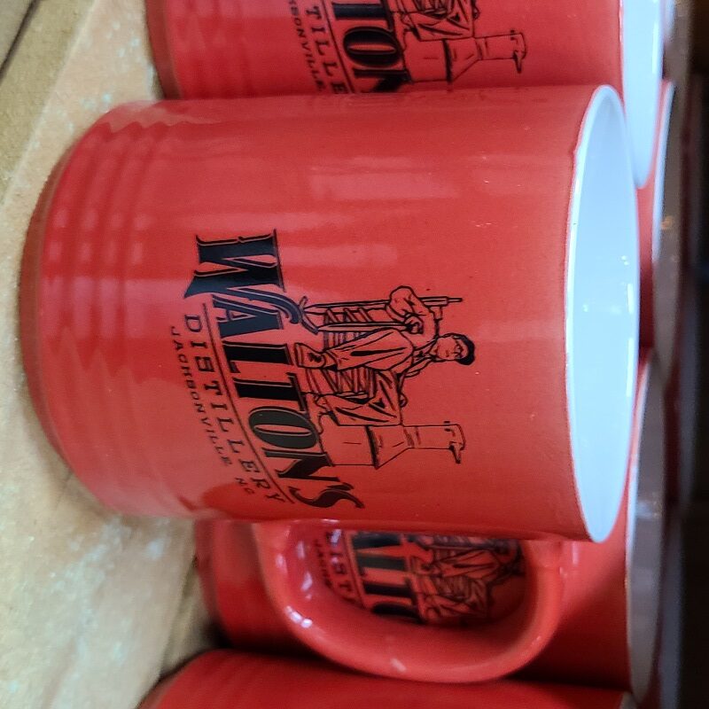 Red Ceramic Coffee Mug