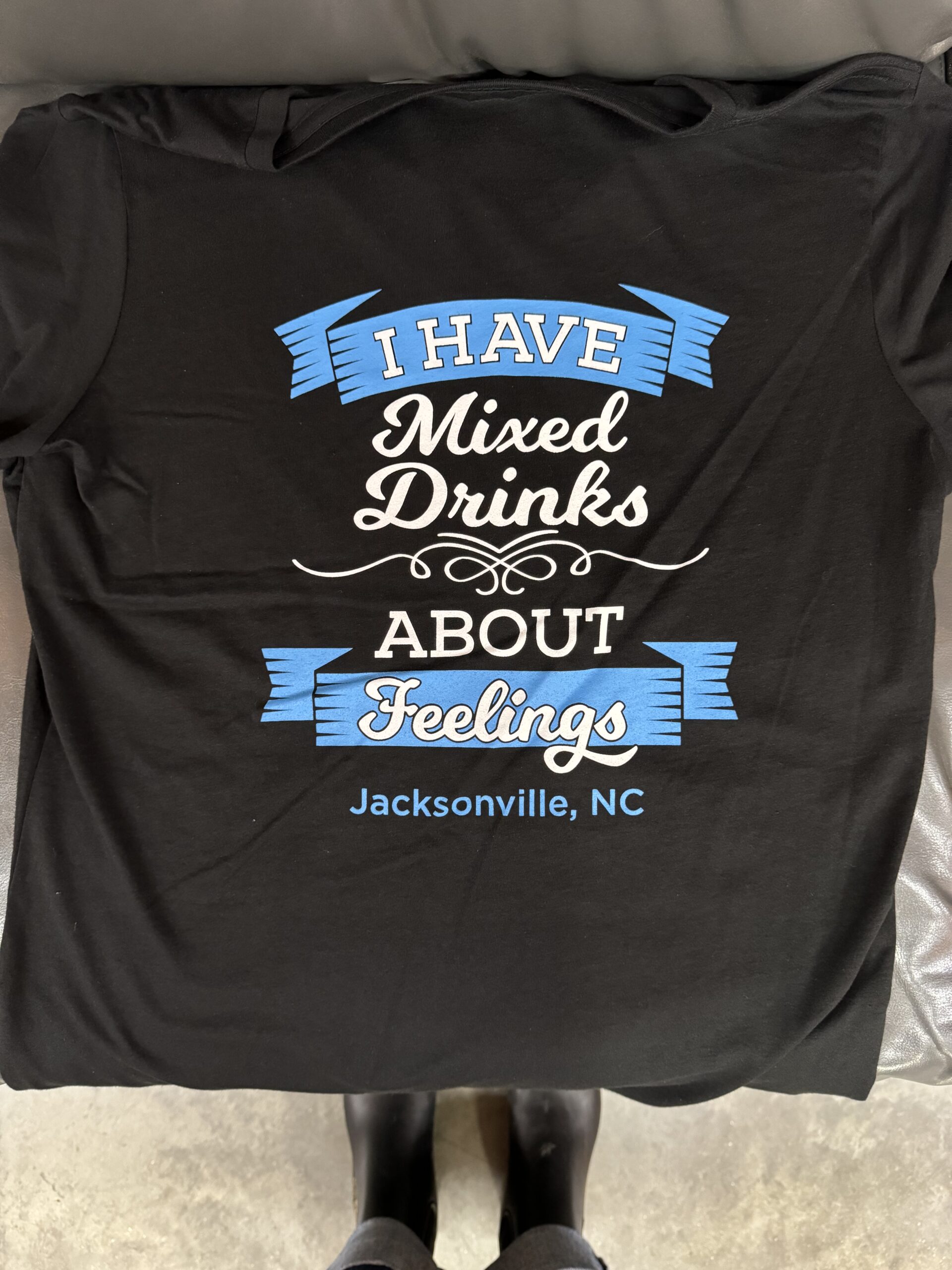 Women's Mixed Drinks About Feelings T-Shirt